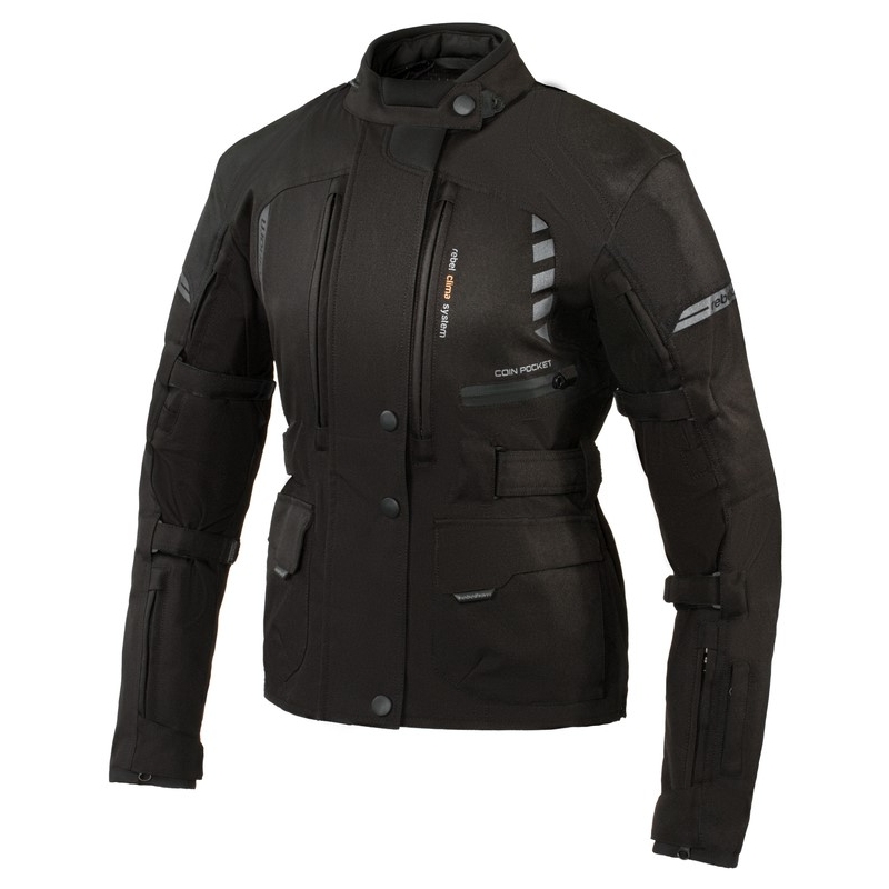 Damen-Motojacke Rebelhorn Hiker II schwarz