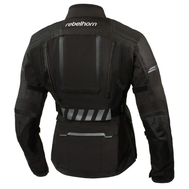 Damen-Motojacke Rebelhorn Hiker II schwarz