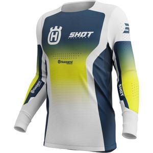 Motocross-Trikot Shot Aerolite HVA blau