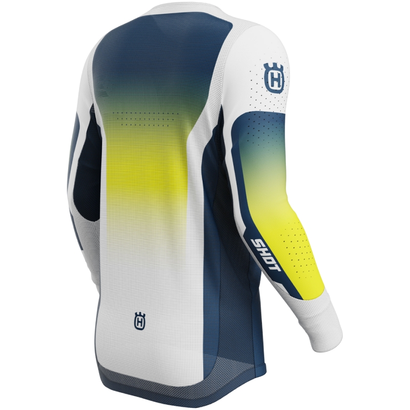 Motocross-Trikot Shot Aerolite HVA blau