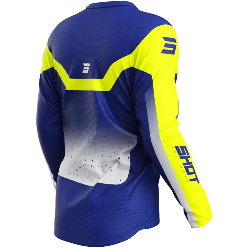 Shot Devo Blast Motocross-Trikot blau