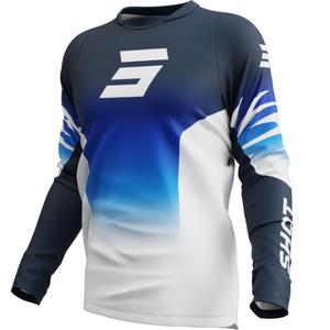 Motocross-Trikot Shot Devo X-Trem blau
