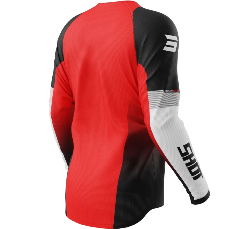 Motocross-Trikot Shot Draw Instinct rot