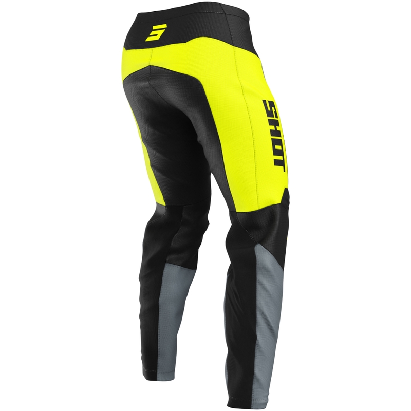 Motocross-Hose Shot Devo League fluogelb
