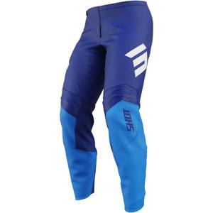 Motocross-Hose Shot Draw Instinct Blau