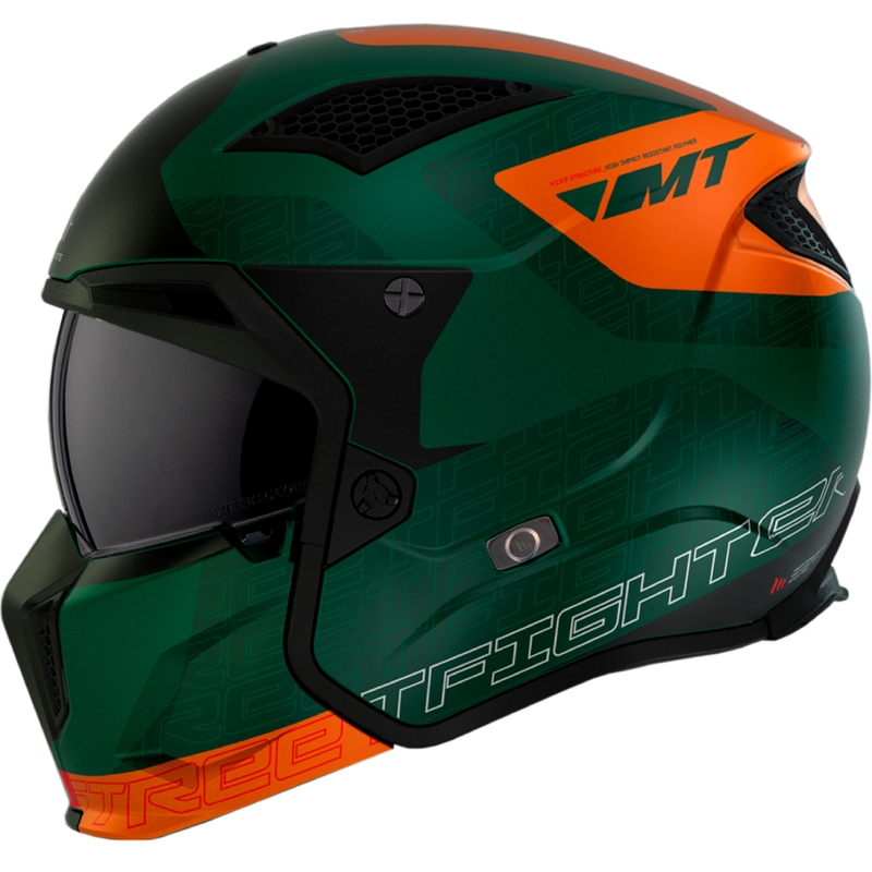 Jethelm MT Streetfighter SV Totem C6 schwarz-orange-grün Ausverkauf