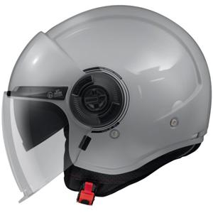 Offener Motorradhelm MT Viale SV S Solid grau glänzend