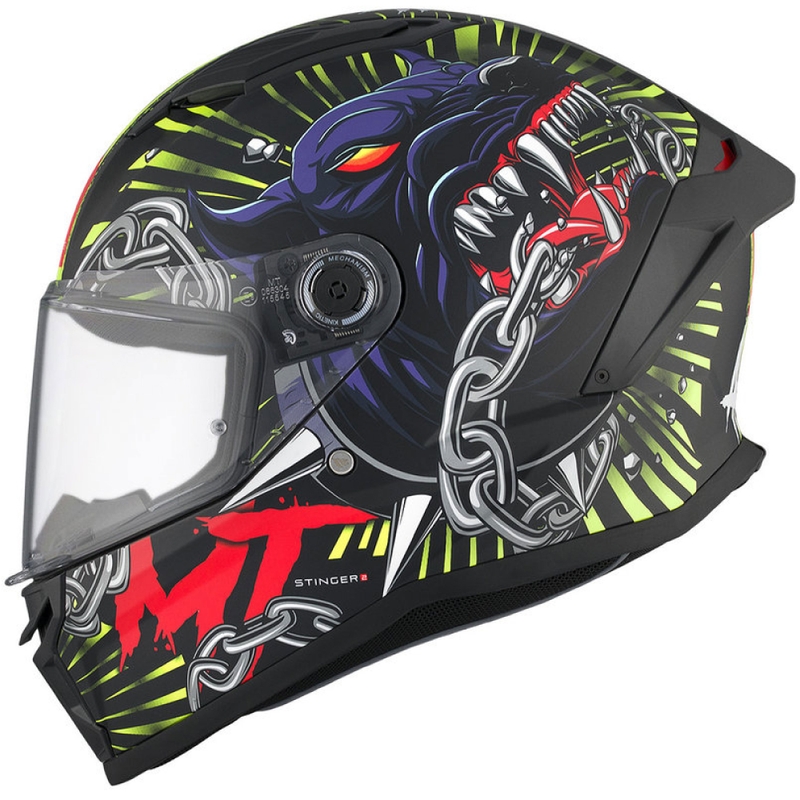 MT Stinger 2 Akin Integral Motorradhelm matt