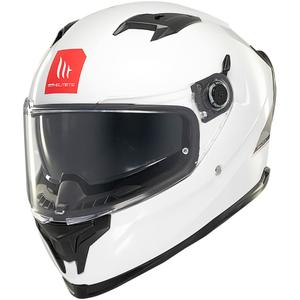 MT BRAKER SV SOLID A0 Integral Motorradhelm weiß