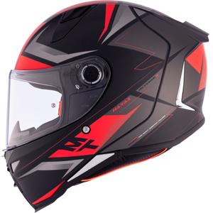 MT REVENGE 2 S HATAX B5 schwarz-grau-weiß Integral-Motorradhelm