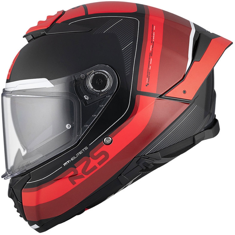 Integralhelm MT THUNDER 4 SV R25 B2 glänzend rot-schwarz
