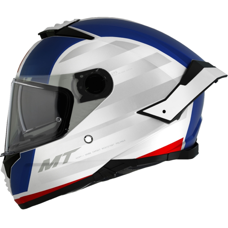 Integralhelm MT THUNDER 4 SV TREADS C7 weiß-blau