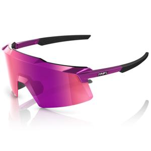 Sonnenbrille 100 % Aerocraft mit violettem Glas