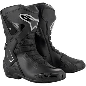 Damen Alpinestars Stella SMX-6 3 Drystar Motorradstiefel schwarz-silber