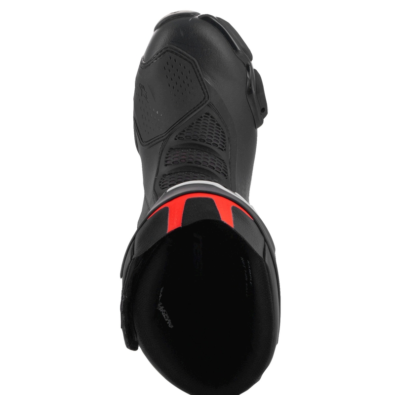 Alpinestars SMX-6 3 Motorradstiefel schwarz-fluo rot