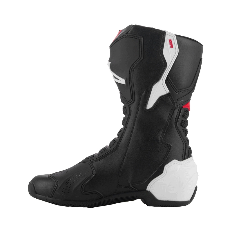 Alpinestars SMX-6 3 Motorradstiefel schwarz-weiß-rot