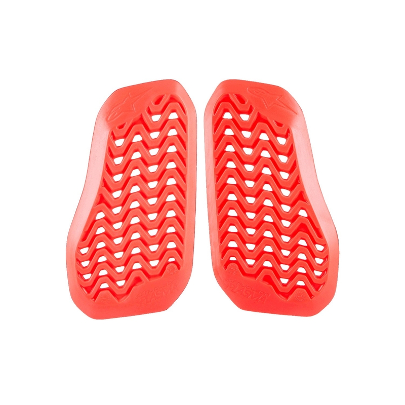 Alpinestars Nucleon Plasma zweiteiliger Brustschutz mit Einsatz rot-schwarz