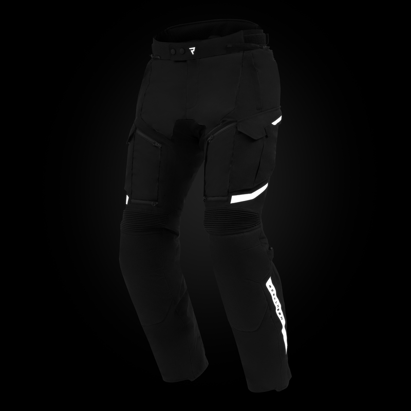 Rebelhorn Cubby V Motorradhose schwarz verlängert