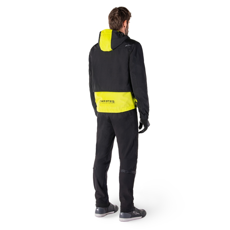 Alpinestars Mootant Waterproof Parka Motorradjacke schwarz-fluo gelb
