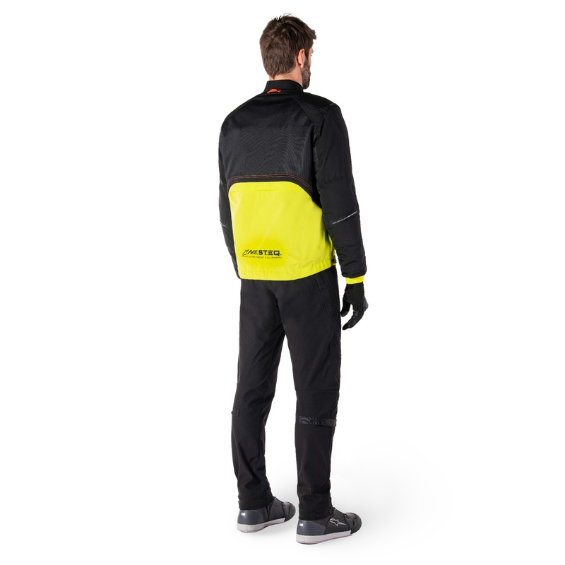 Alpinestars Mootant Waterproof Parka Motorradjacke schwarz-fluo gelb
