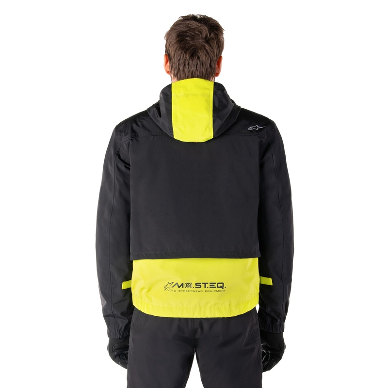 Alpinestars Mootant Waterproof Parka Motorradjacke schwarz-fluo gelb