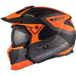 Jethelm MT Streetfighter SV Totem B4 schwarz-grau-orange