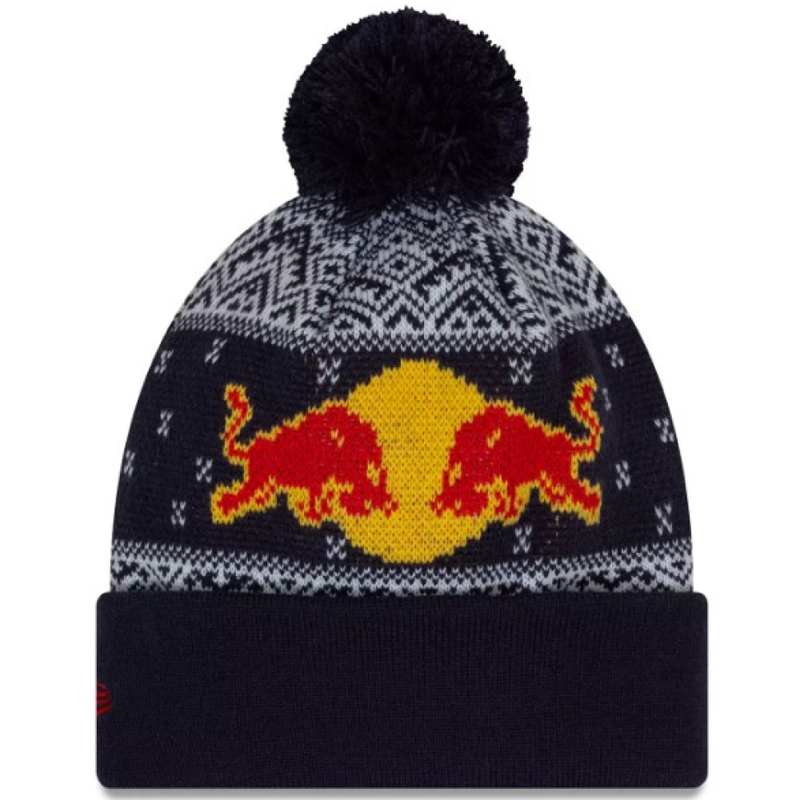 Red Bull Racing F1-Kappe mit dunkelblauem Bullenlogo