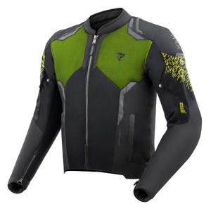 Rebelhorn Jax Motorradjacke schwarz-fluogelb