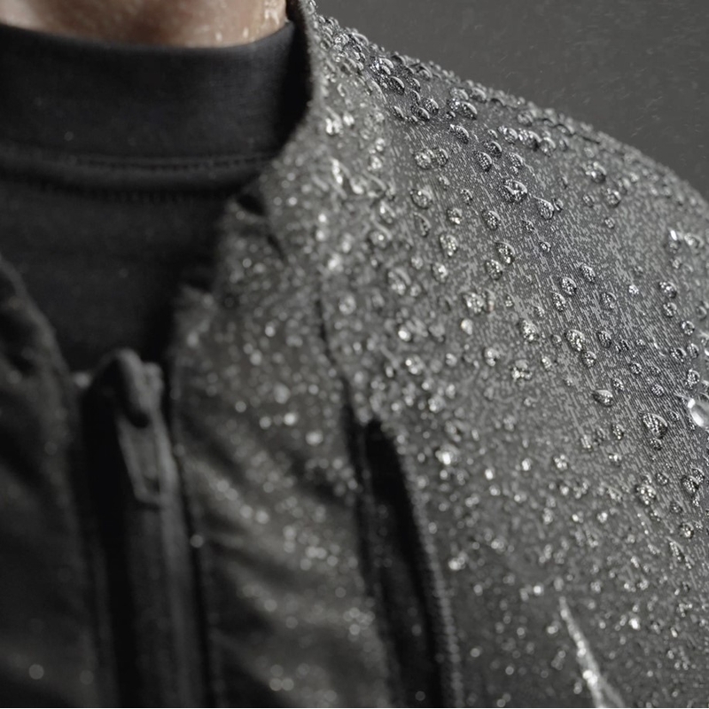 Rebelhorn Jax Motorradjacke schwarz-fluogelb