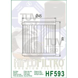 Ölfilter HIFLOFILTRO HF593