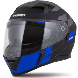 Integralhelm Cassida Integral 3.0 RoxoR schwarz-grau-blau