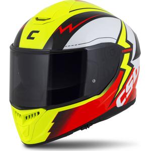 Integral Motorradhelm Cassida Integral GT 2.1 Flash fluo gelb-rot-schwarz-weiß