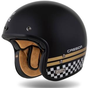 Jethelm Cassida Eso Forty Nine 2024 Schwarz Perlgold-Grau