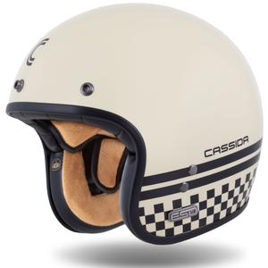 Offener Helm Cassida Eso Forty Nine 2024 creme-schwarz