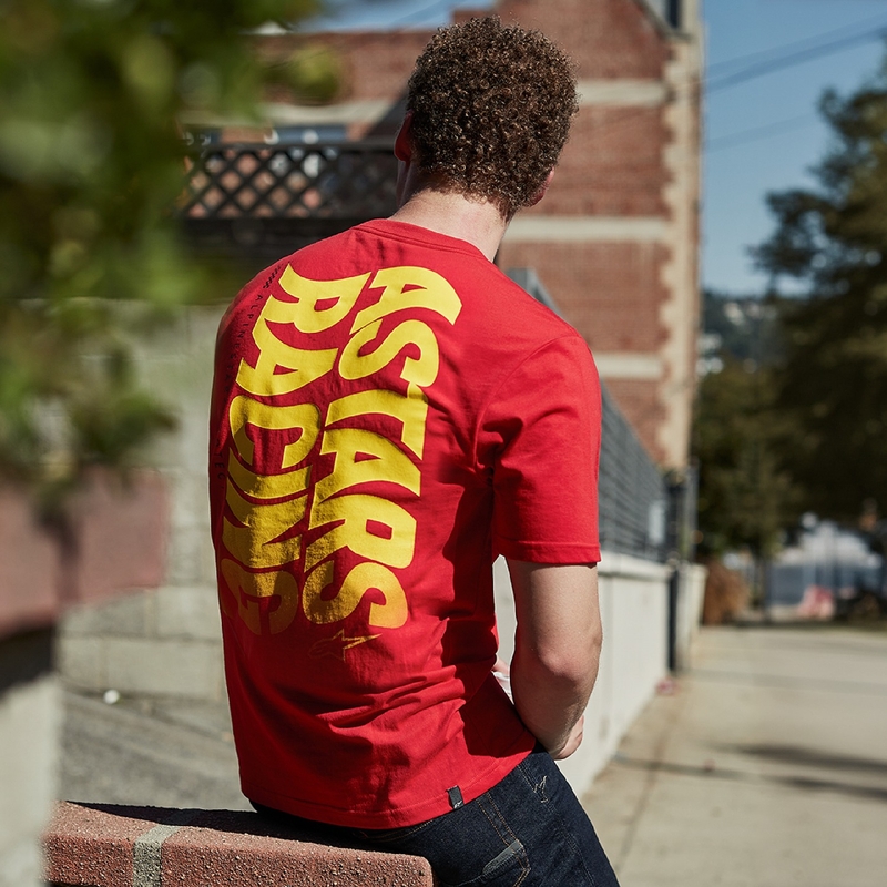 Rotes Hemd von Alpinestars Swerve CSF