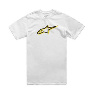 T-Shirt Alpinestars Ageless Shadow CSF weiß-schwarz