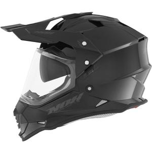 Endurohelm NOX N312  schwarz glänzend