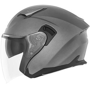 Offener Motorradhelm NOX N130 mattes Titan
