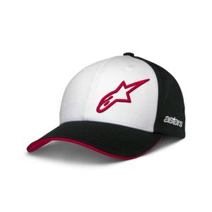 Alpinestars Sessionized Snapback Cap weiß-schwarz-rot