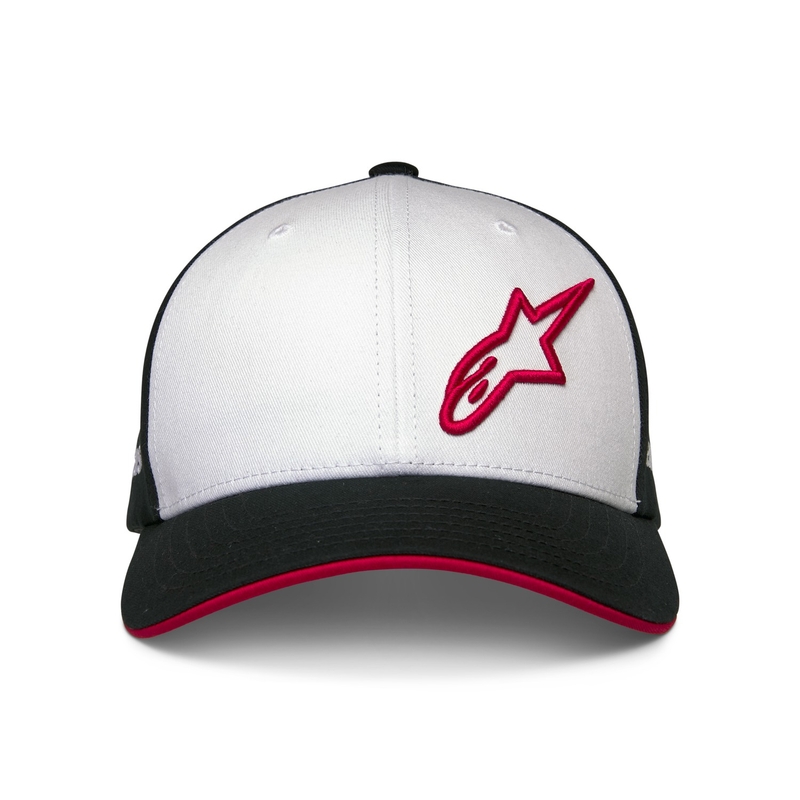 Alpinestars Sessionized Snapback Cap weiß-schwarz-rot