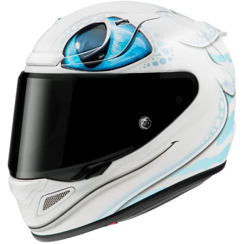 HJC RPHA 12 Light Fury Universeller weiß-blauer Integralhelm Ausverkauf
