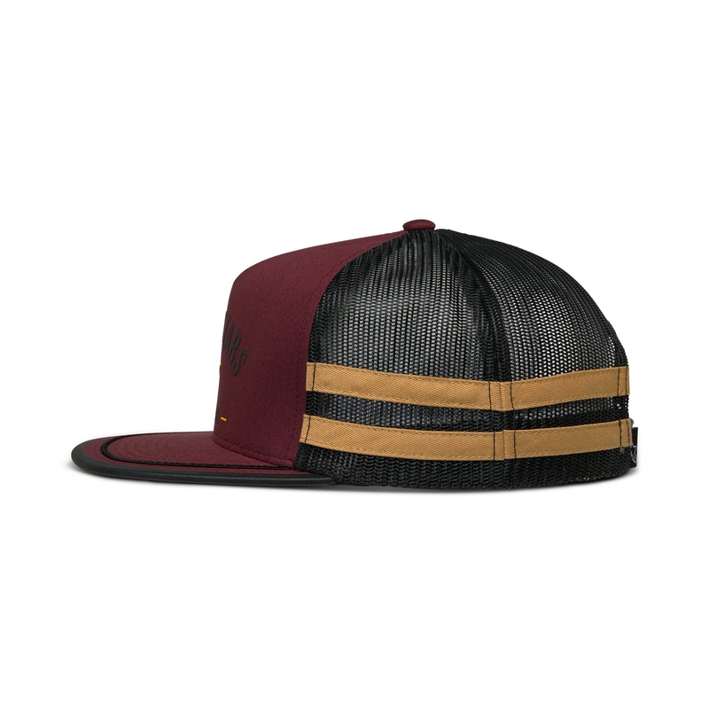 Alpinestars Backline Trucker Cap ziegelrot-schwarz-gold