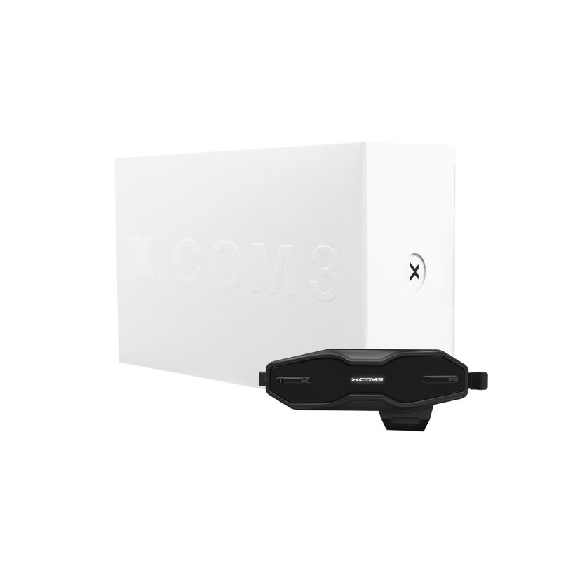 Bluetooth-Gegensprechanlage Nexx X.COM 3 schwarz Ausverkauf