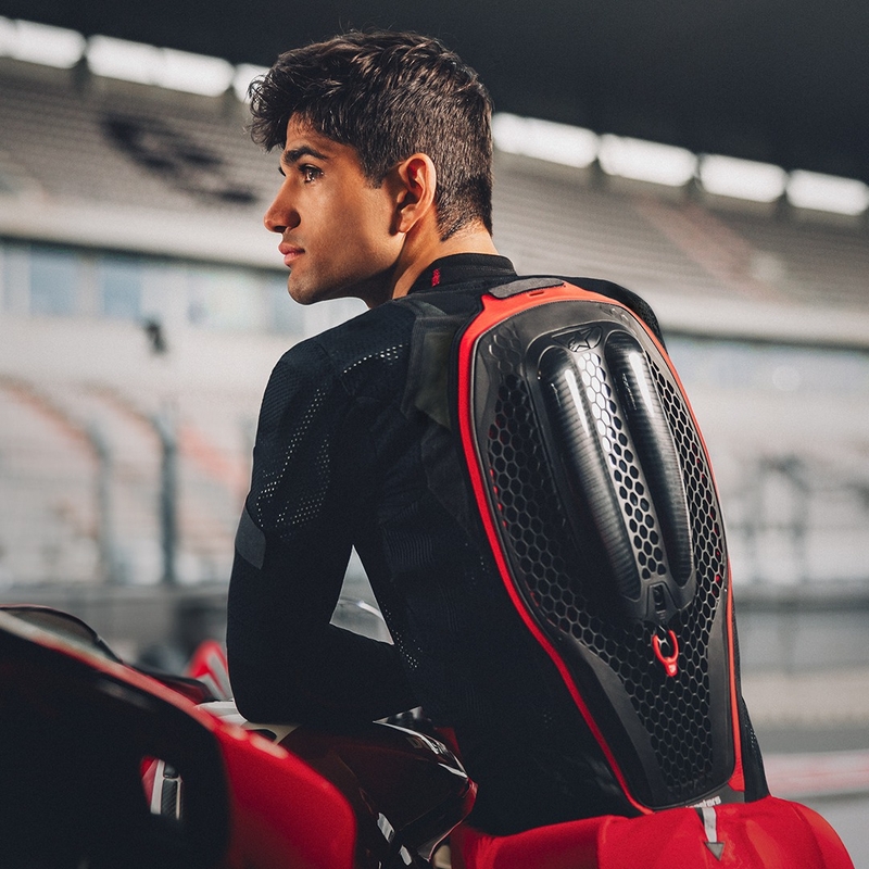 Alpinestars TECH-AIR®7X System Airbagweste schwarz-rot