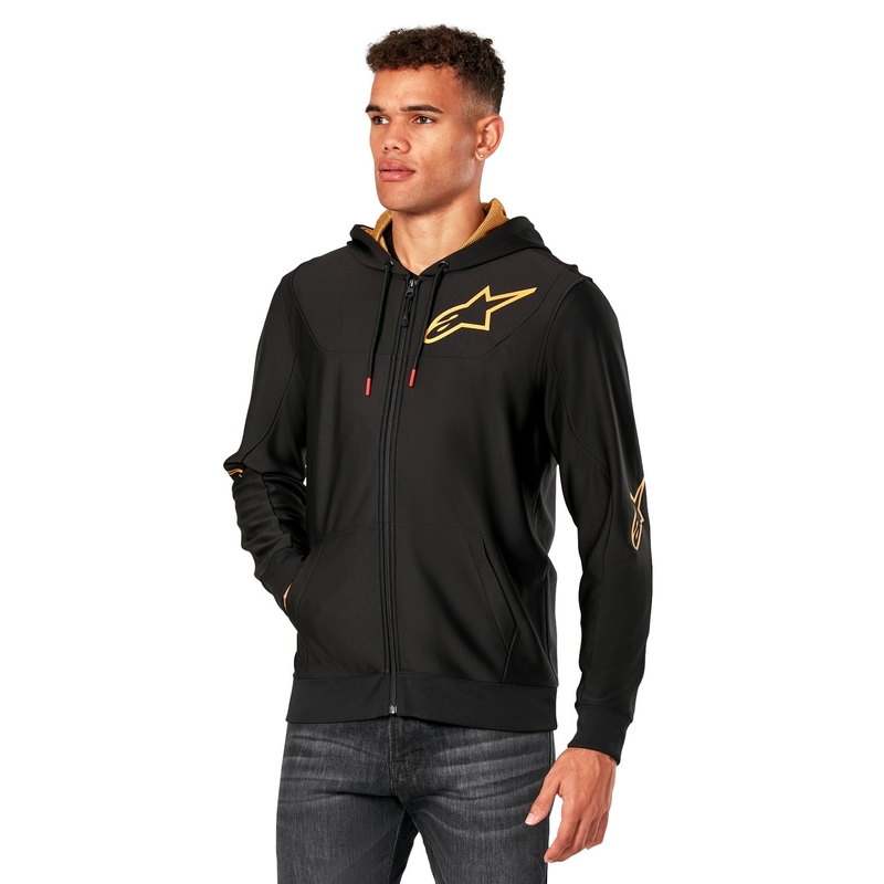 Alpinestars Sessions 3 Hoodie schwarz-gold