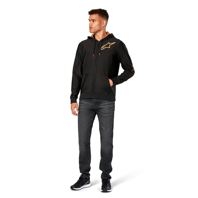 Alpinestars Sessions 3 Hoodie schwarz-gold