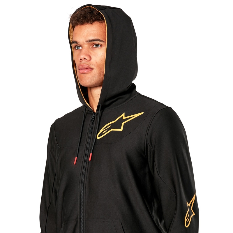 Alpinestars Sessions 3 Hoodie schwarz-gold