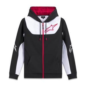 Alpinestars Sessions 3 Hoodie schwarz-weiß-rot
