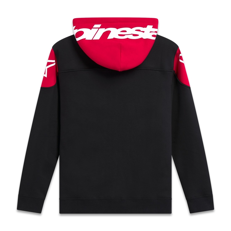 Alpinestars Velocity Hoodie schwarz-rot