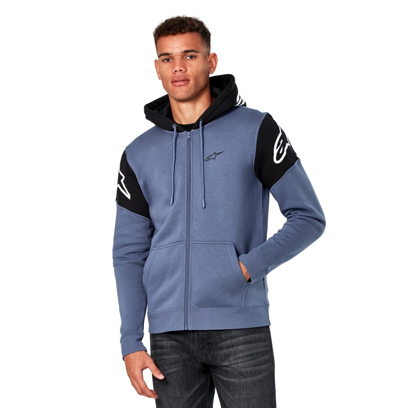 Alpinestars Velocity Hoodie blau-schwarz